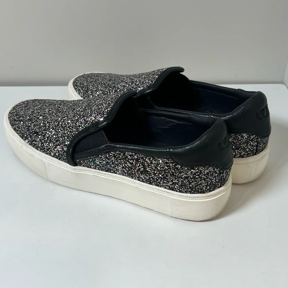 UGG Black Multi-Glitter Slip-On Shoes - Picture 8 of 15